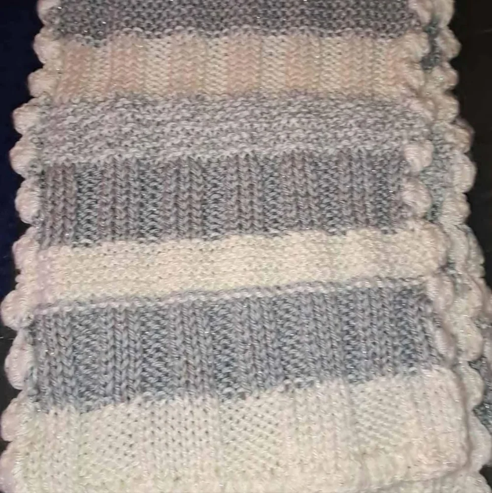 Colorful Striped Knit Scarf bundle or separate - Picture 4 of 6